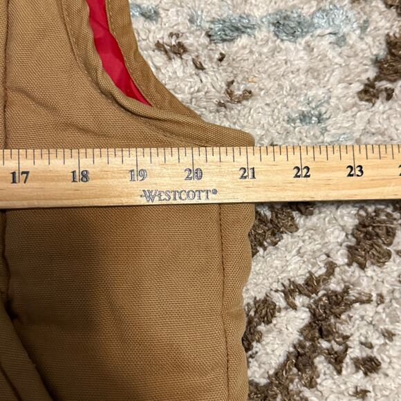 Vintage Walls Zero Zone Insulated Vest Size Medium Distressed Carhartt Style - Picture 8 of 9